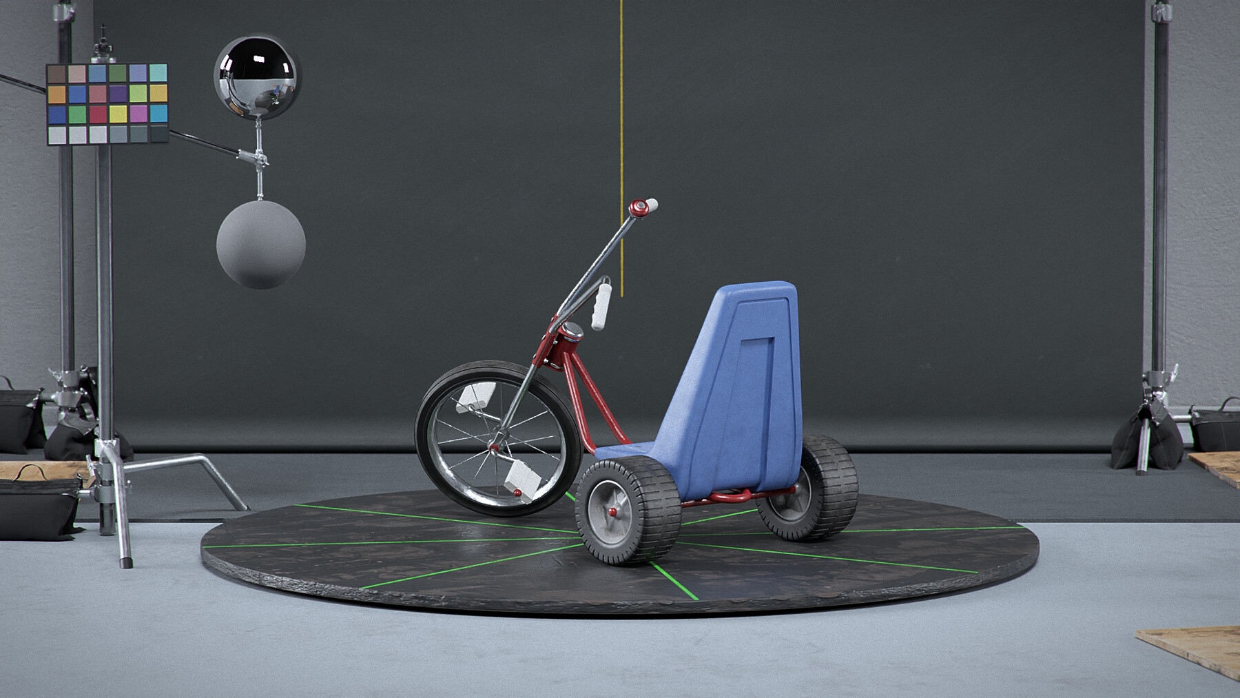 ArtStation Tricycle from 'The Shining' Game Assets