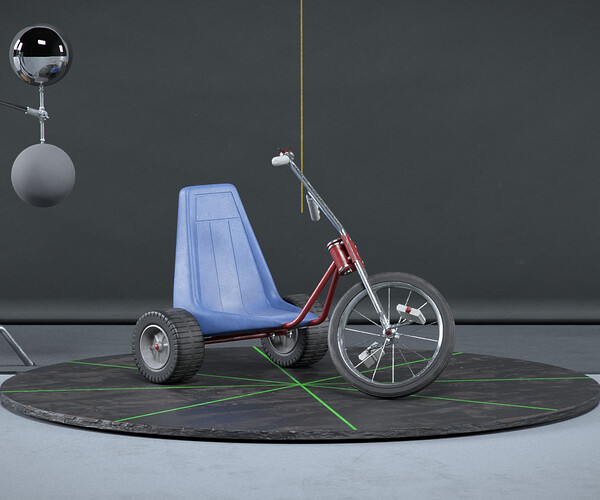 ArtStation Tricycle from 'The Shining' Game Assets