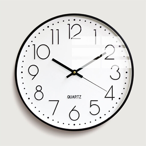 ArtStation Simple noiseless wall clock Resources
