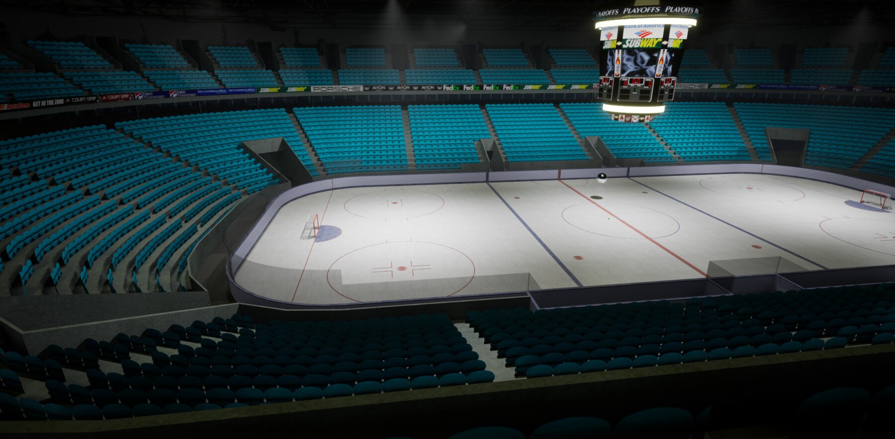 ArtStation - Ice Hockey Stadium | Game Assets