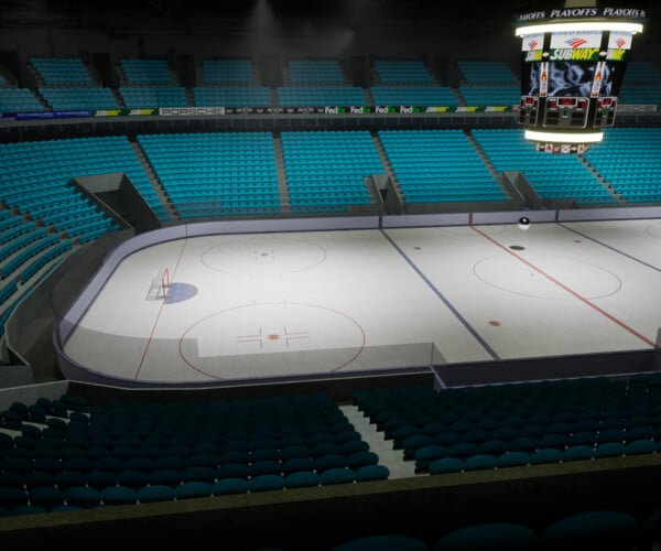 ArtStation - Ice Hockey Stadium | Game Assets