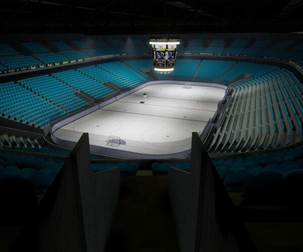 ArtStation - Ice Hockey Stadium | Game Assets