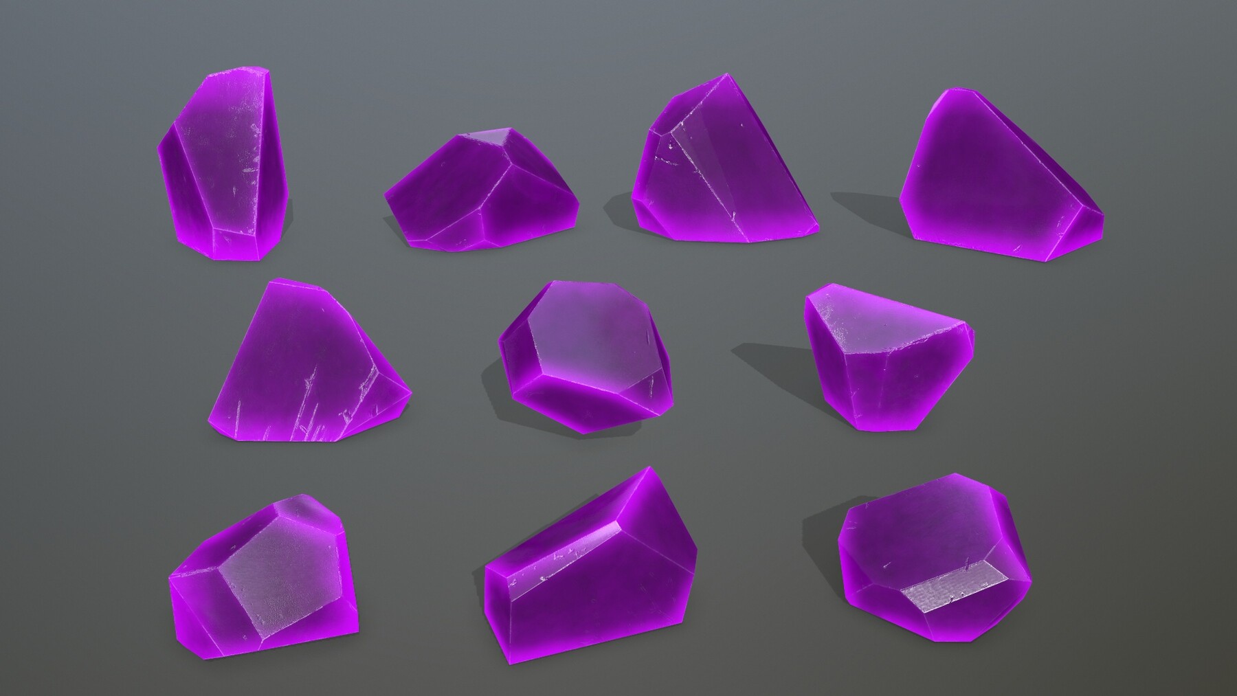 ArtStation - Crystal Set | Game Assets