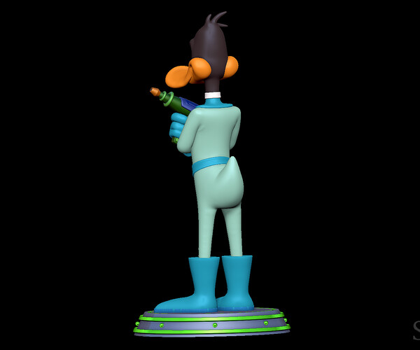 ArtStation - Daffy Duck - Duck Dodgers 3D print model