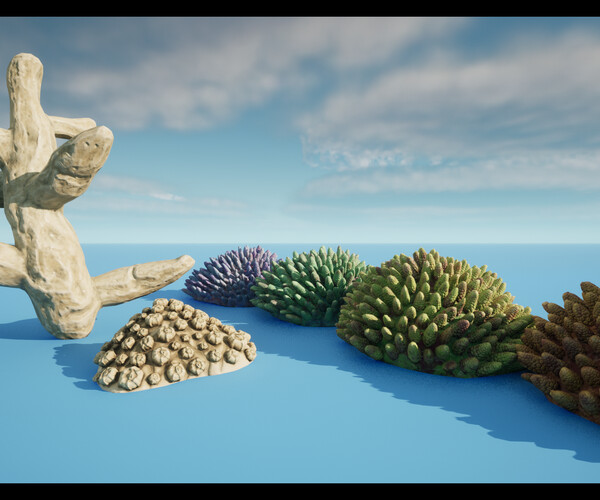 ArtStation - Underwater Assets For Unreal And Unity | Game Assets