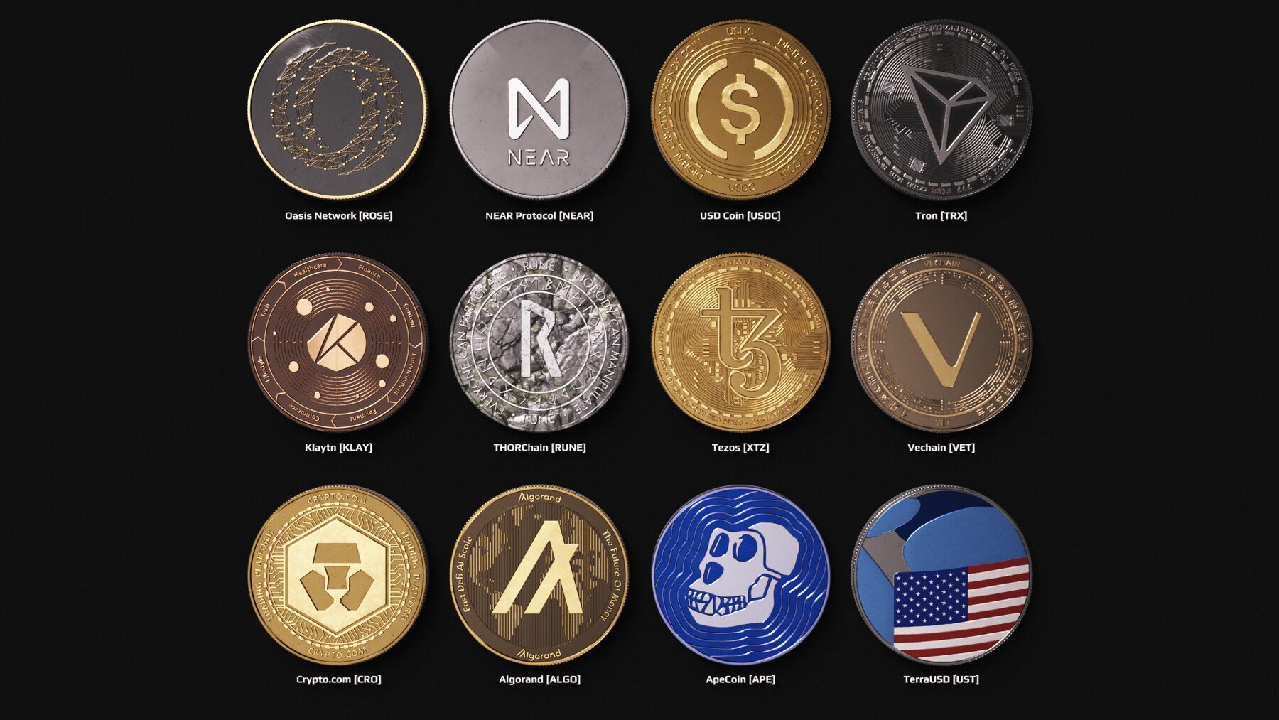 Velislav Slavov - Collection of 48 Cryptocurrency Coins