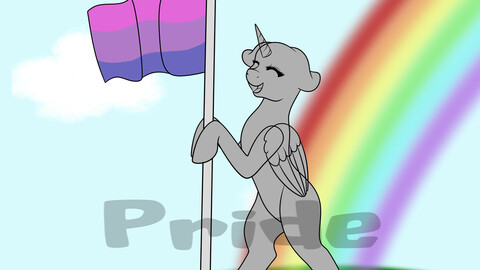 MLP Pride YCH