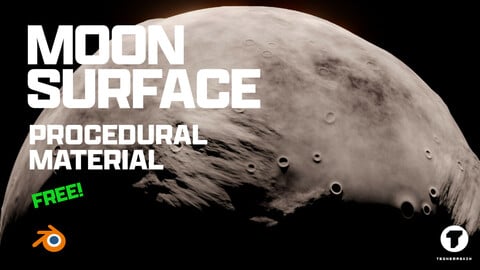 Moon Surface - Blender Procedural