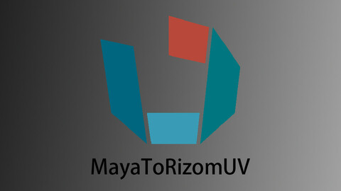 MayaToRizomUV - Modify UV in real time between Maya and RizomUV