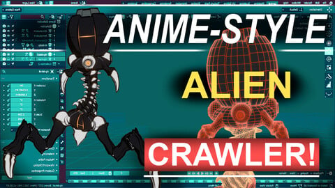 Anime Style: Alien-CRAWLER