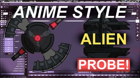 Anime Style:Alien-PROBE
