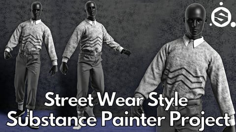 Streetwear No.1 : Substance Painter Project