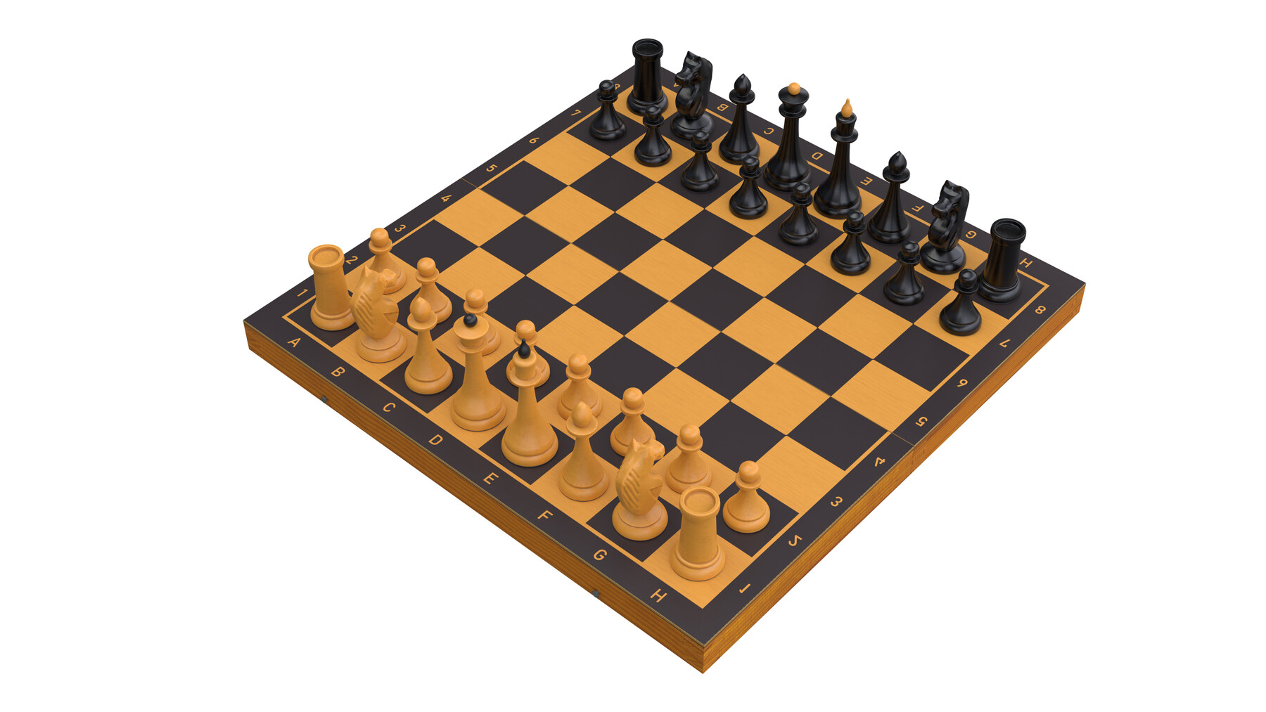 ArtStation - Chess Set