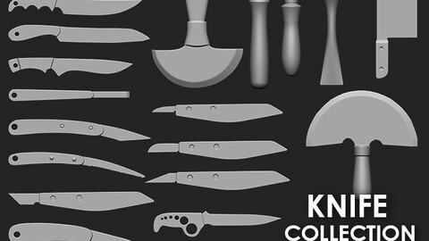 Knife Collection IMM Bruch Pack 21 in one