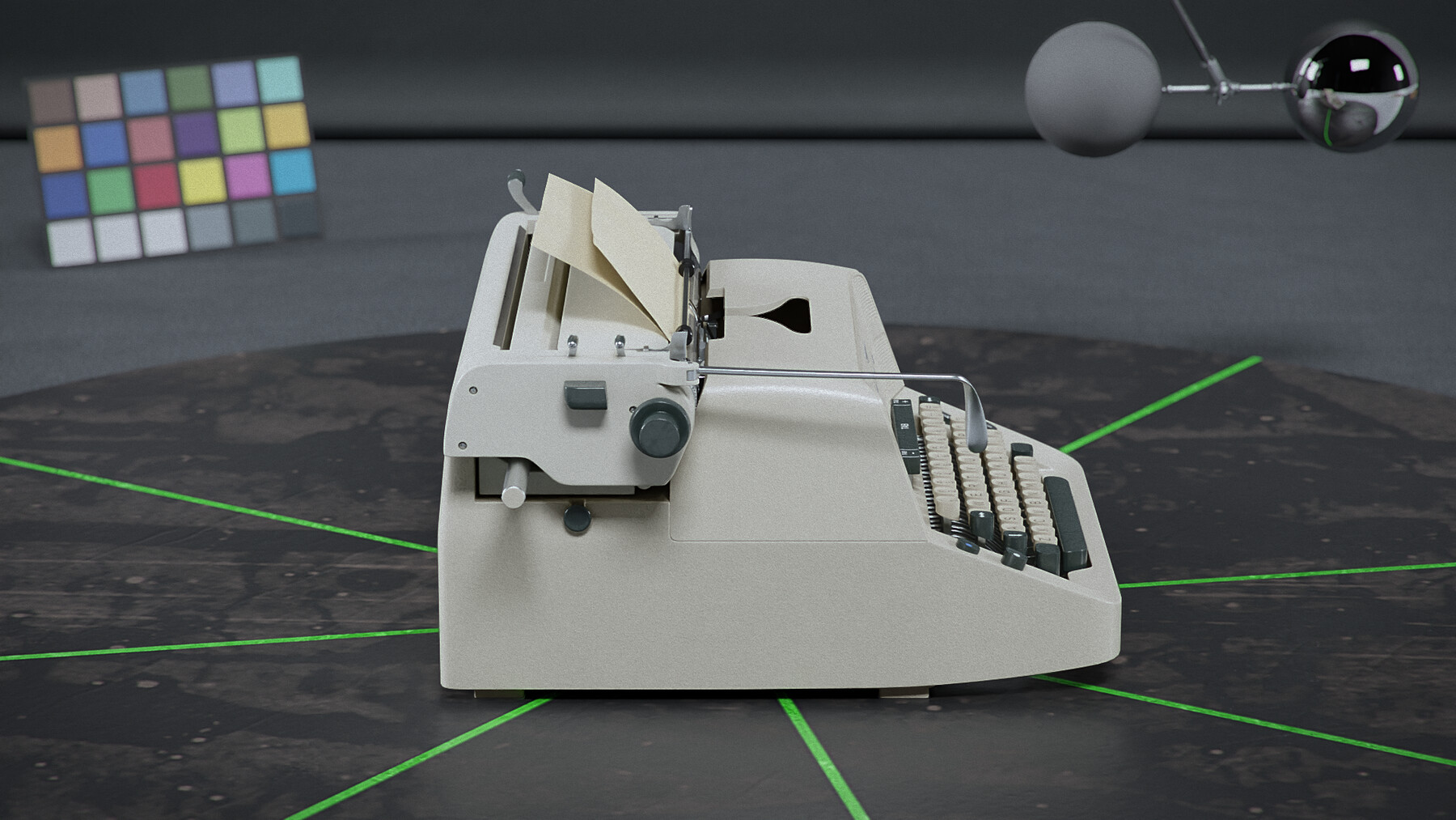 ArtStation Typewriter from 'The Shining' Game Assets