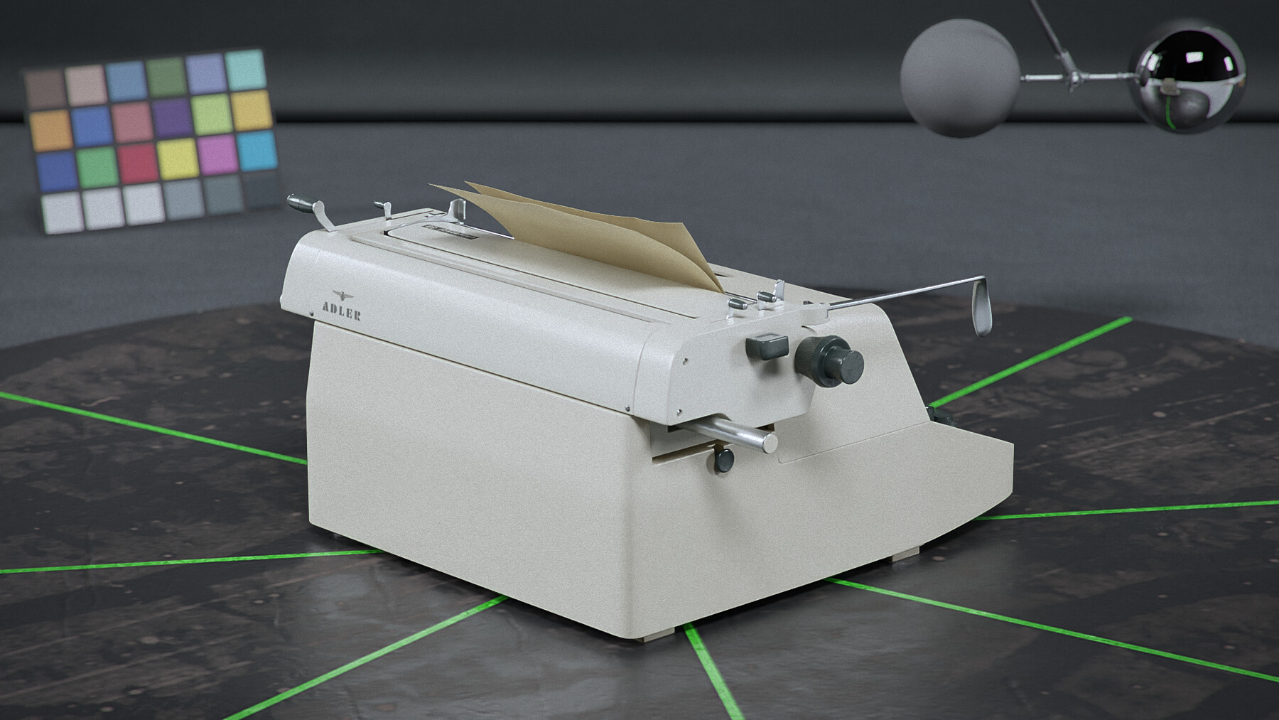 ArtStation Typewriter from 'The Shining' Game Assets