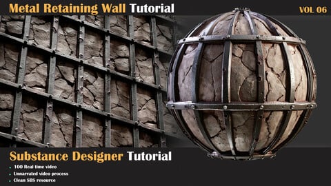 Metal Retaining Wall Tutorial - VOL 06