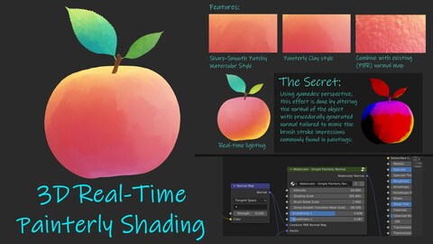 3D Real-time Painterly Shading