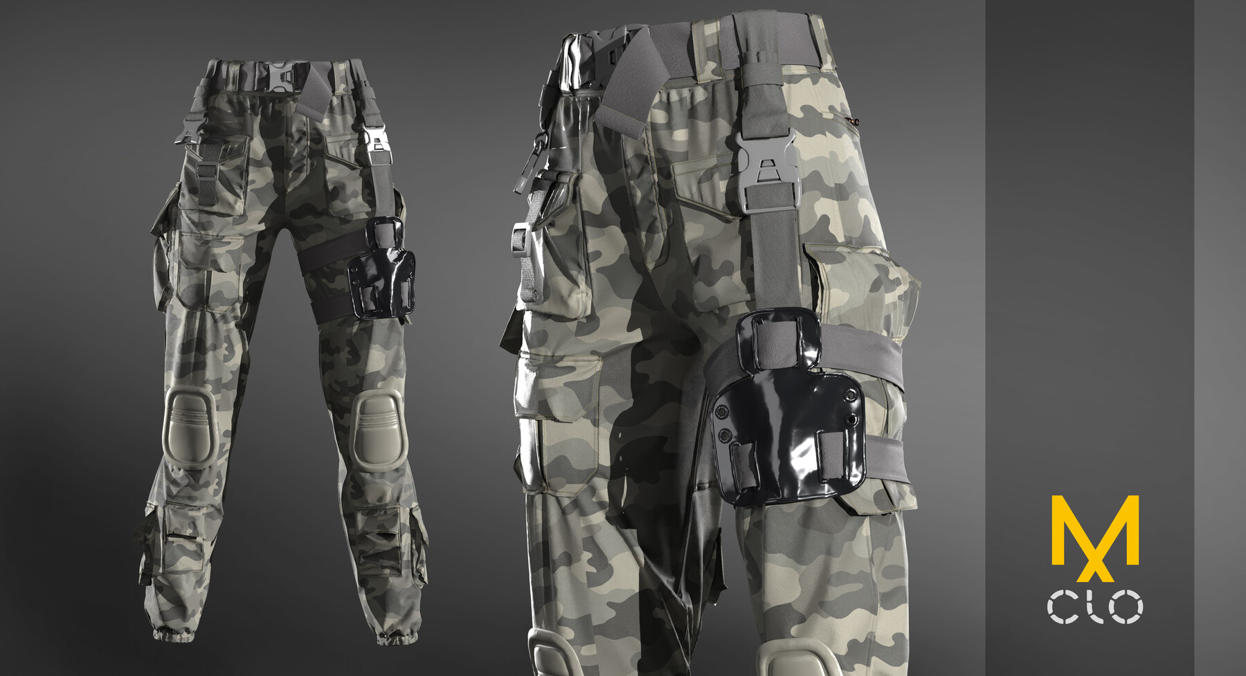 ArtStation - Pack Trousers / pants. Clo3d, Marvelous designer project ...