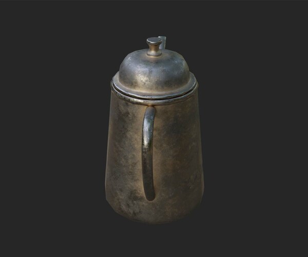 ArtStation coffee pot Game Assets