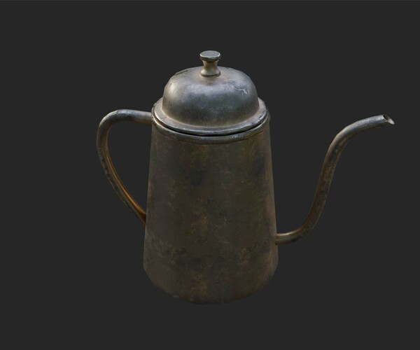 ArtStation coffee pot Game Assets