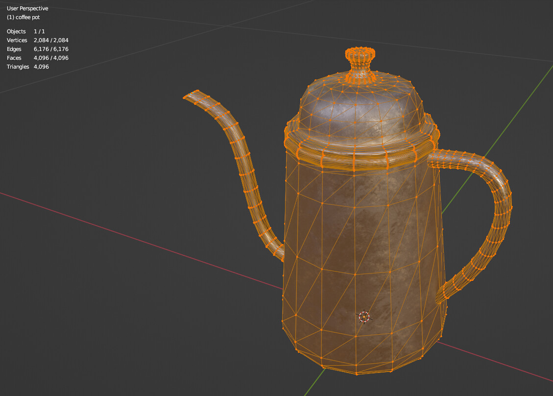 ArtStation coffee pot Game Assets