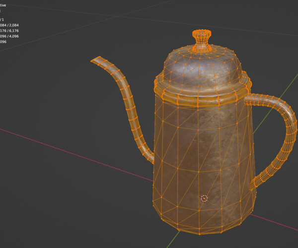 ArtStation coffee pot Game Assets