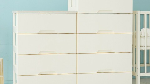 tier Plastic Chest of drawers