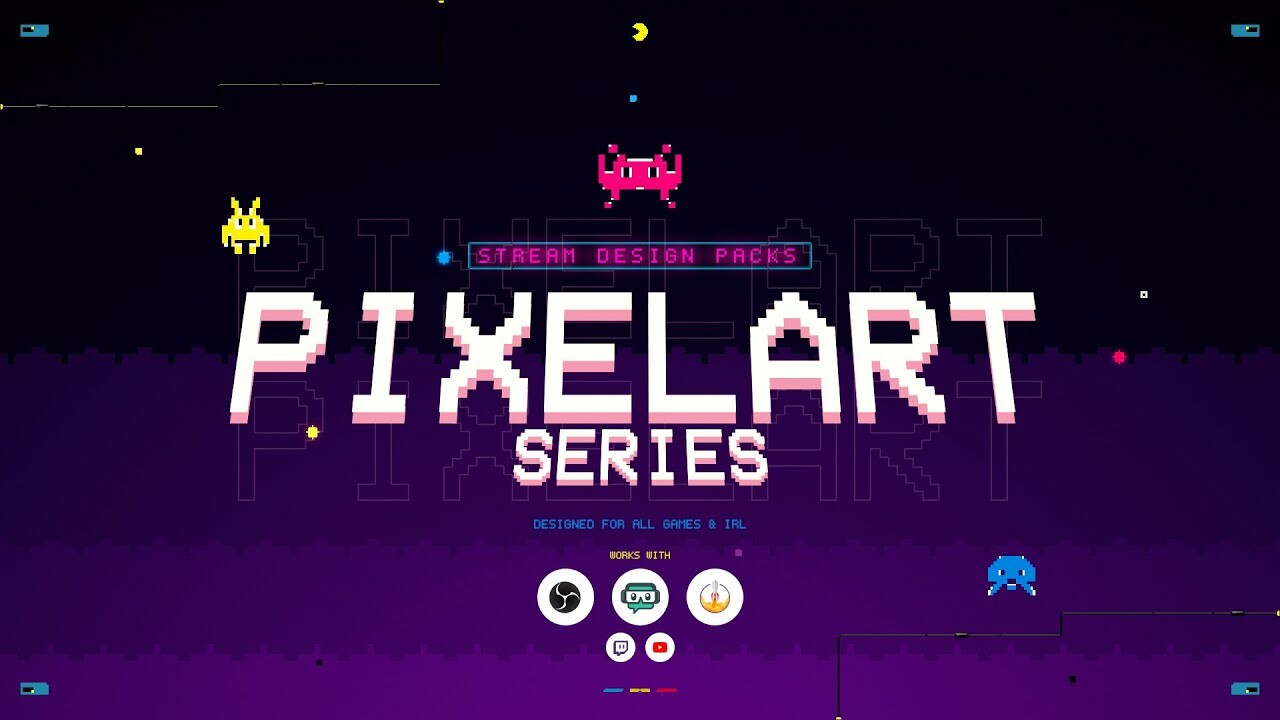 ArtStation - PIXEL ART STREAMLABS/OBS | Artworks