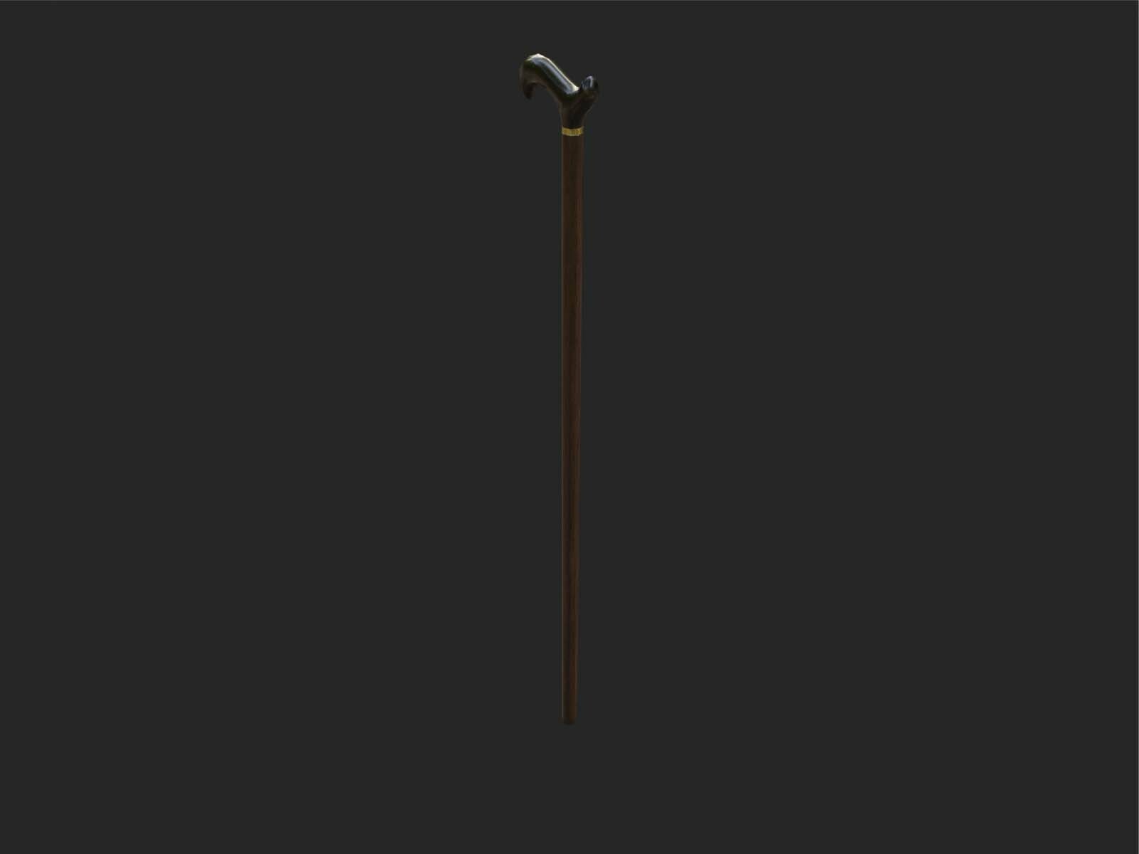 ArtStation - wood walking stick | Game Assets