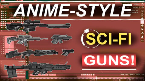 Anime-Style: SCI-FI WEAPONS (Pack)