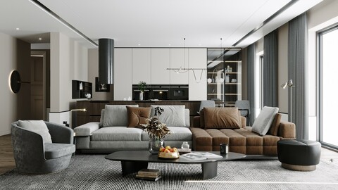 Model Livingroom Design X