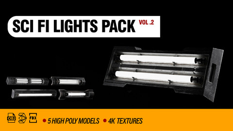 " SCI FI Lights Pack  " Vol.2