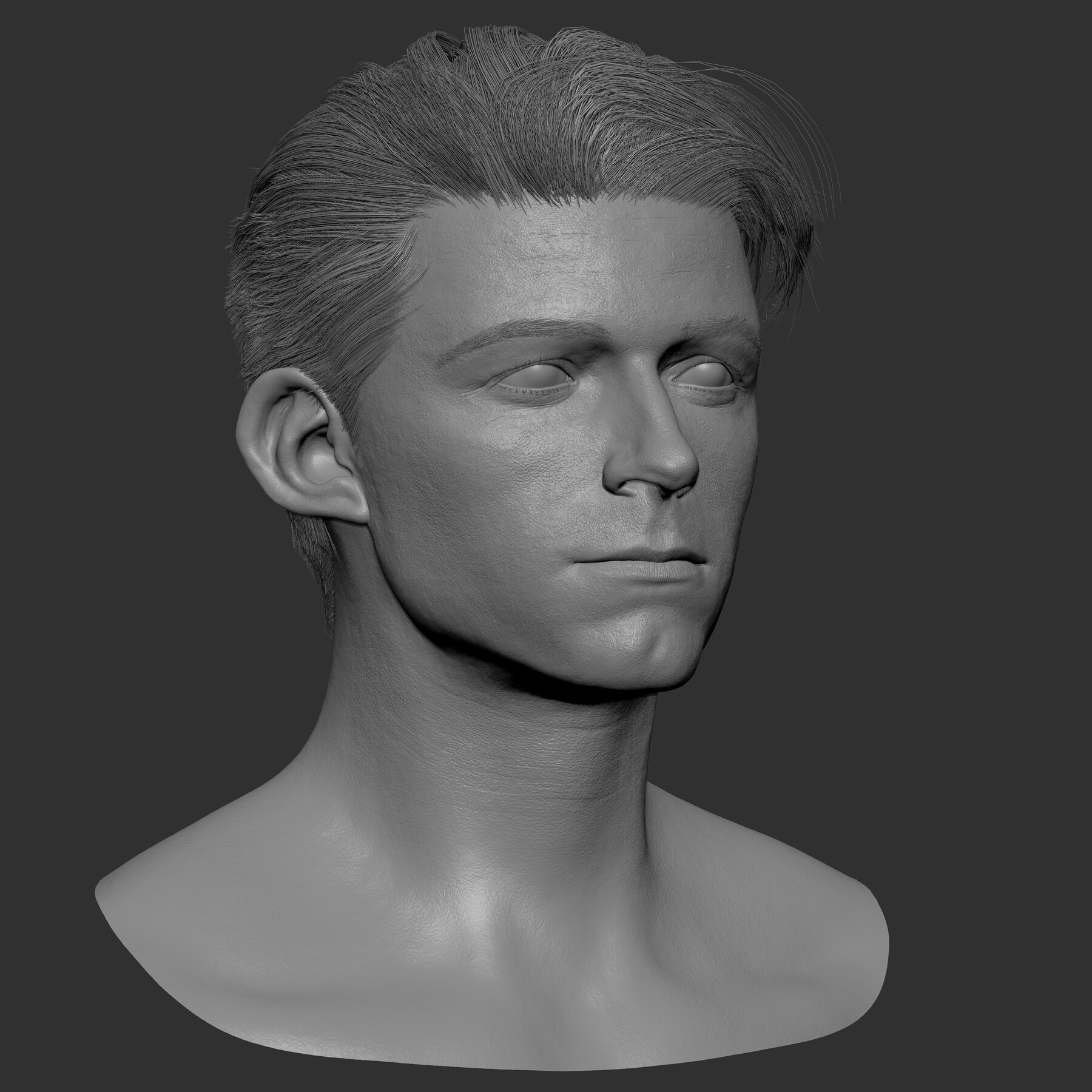 ArtStation - Tom Holland's Head | Game Assets