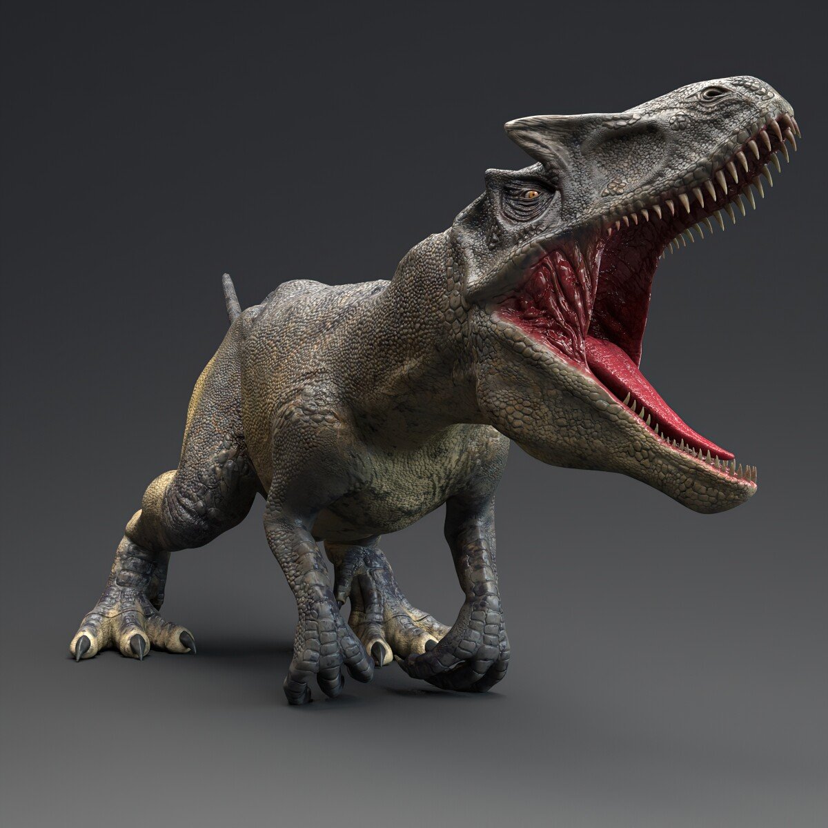 ArtStation - Dino idle animation