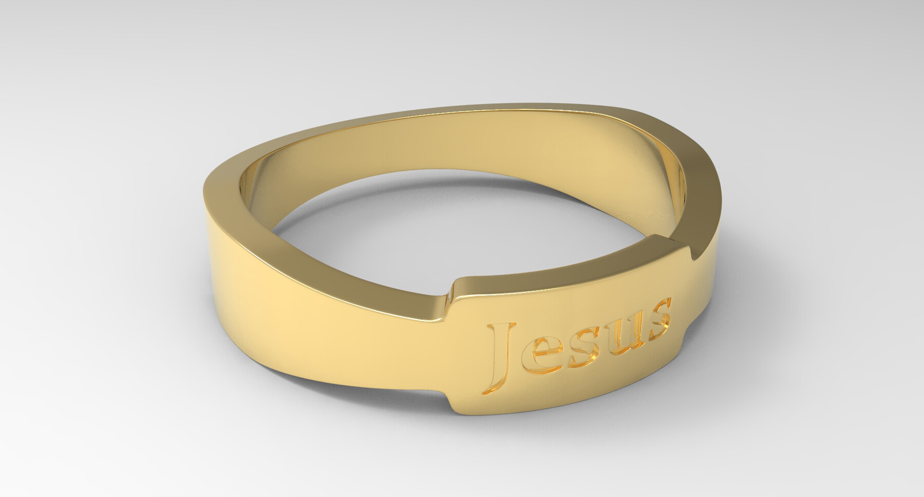 Buy Gold Signet Cross Jesus Ring , Cross Gold Messiah Jesus Ring , 14K Gold  Christian Gift Jewelry ,10K Religious Relief Jesus Gift Rings Online in  India - Etsy