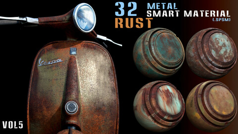 32 rust metal smart material - Vol 5