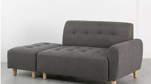 Tarith Fabric 2 Seater Sofa Set