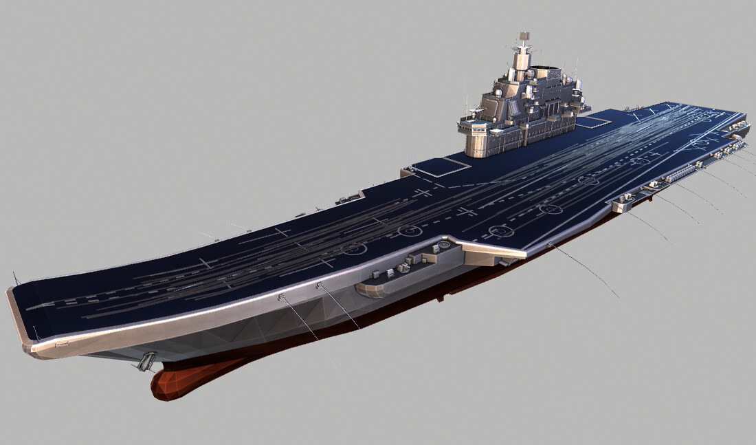 ArtStation - Aircraft Carrier | Game Assets