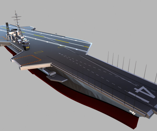 ArtStation - Aircraft Carrier | Game Assets