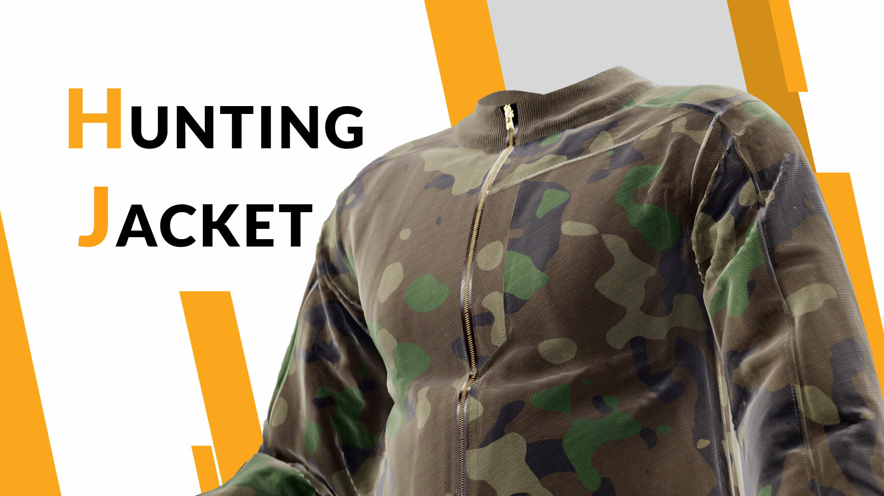 ArtStation Hunting jacket Game Assets