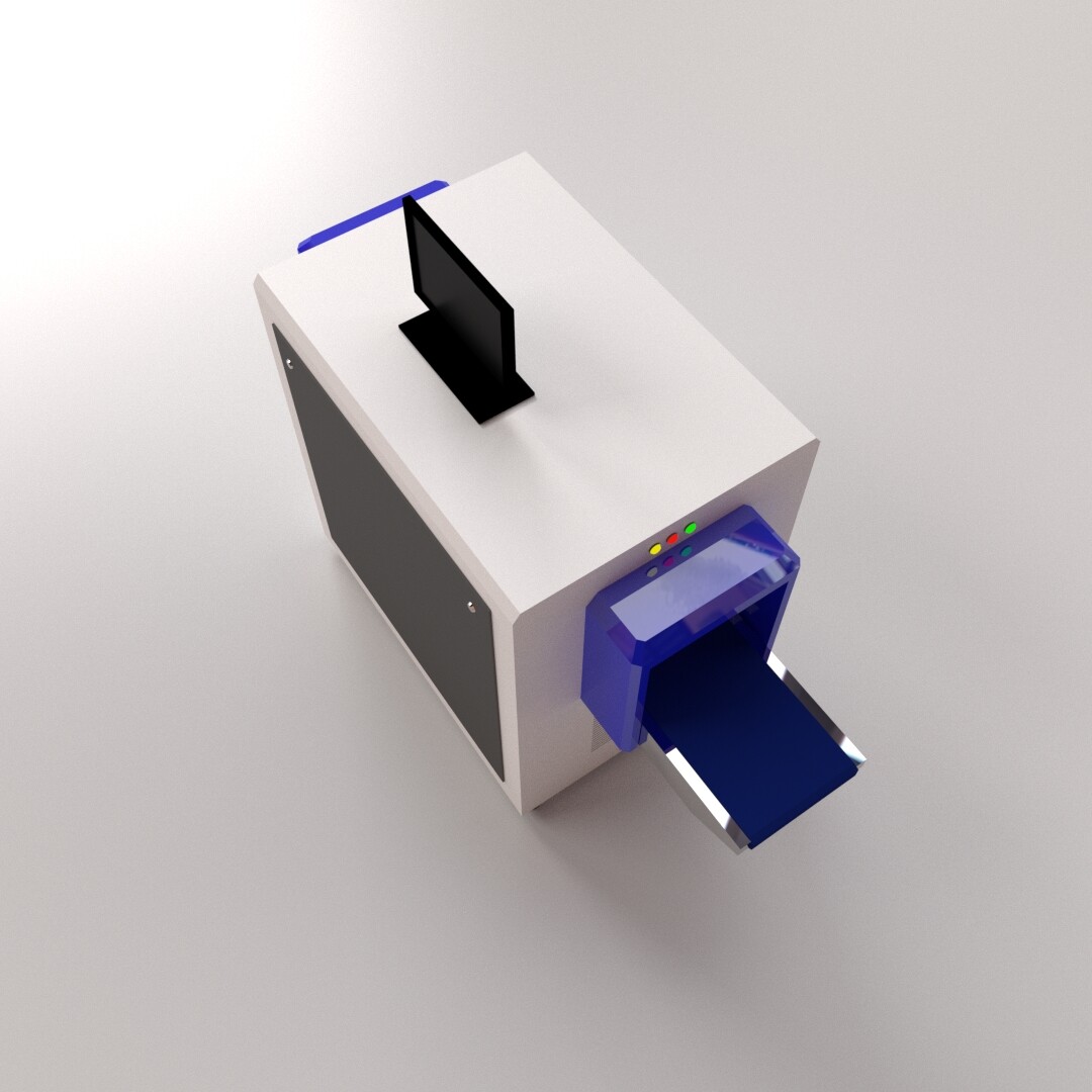 ArtStation Baggage Metal Detector Game Assets