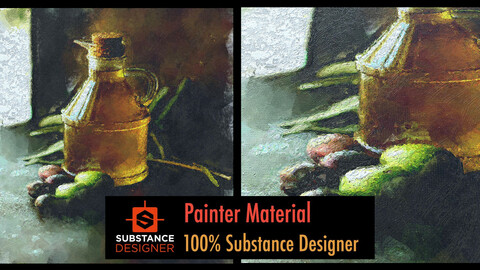 Painter Material - 100% Substance Designer