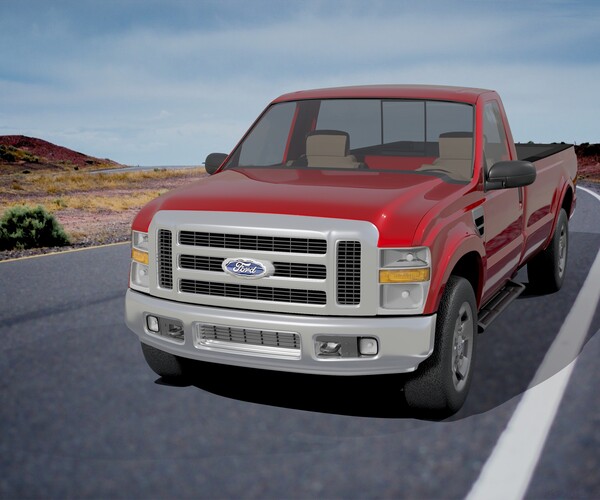 ArtStation - Ford F-250 Pickup Truck | Resources
