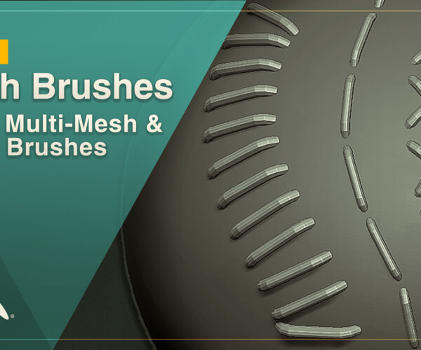 ArtStation Stitch Brushes for ZBrush Brushes