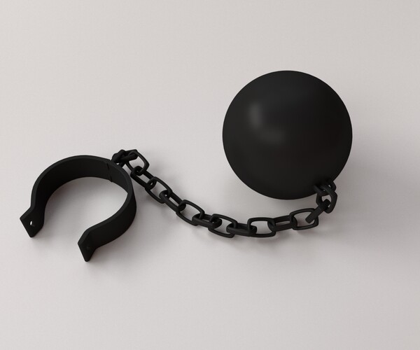 ArtStation Ball and Chain Game Assets