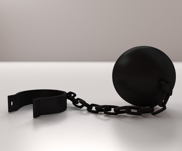 ArtStation Ball and Chain Game Assets