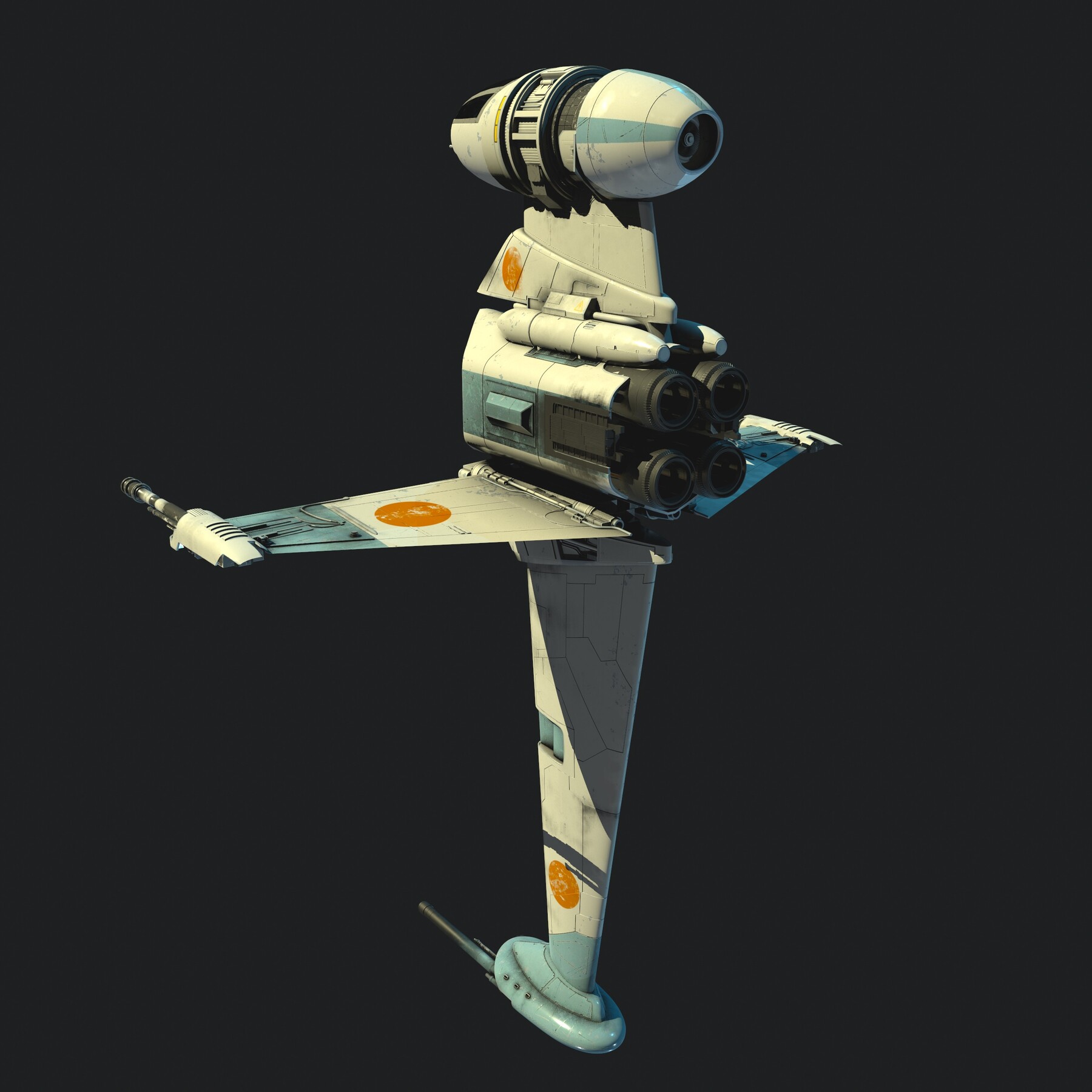 ArtStation - B Wing Star Wars | Resources