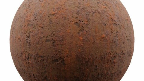 Rust PBR Seamless Texture PNG And JPG 2K Size
