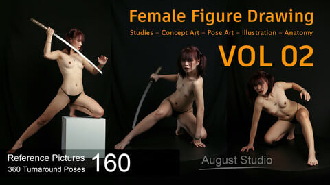 Female Figure Drawing - Vol 02 - Reference Pictures